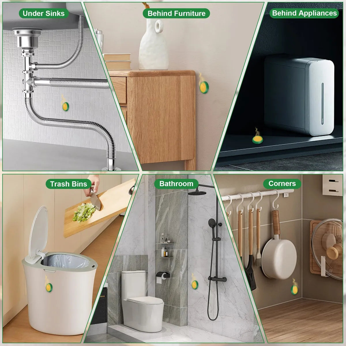 Tranquilidad, limpieza y control… sin sprays y sin malos olores.