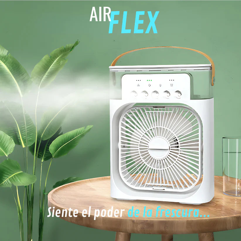 ¡Dile adiós al bochorno en segundos! 🌬️ Últimas unidades del AirFlex® te refresca al instante, donde estés + Cargador ✅
