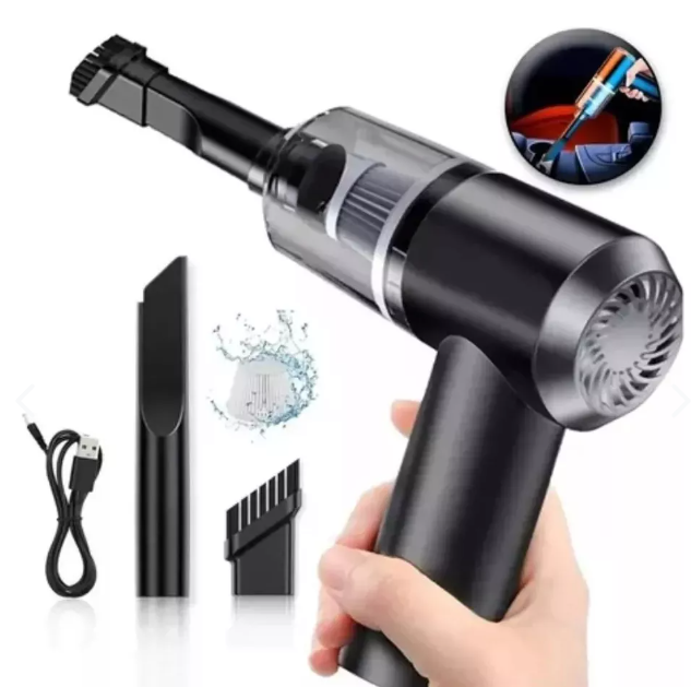 ¡Adiós al polvo en tu auto en Segundos!  🚀 Últimas unidades de la Turbo Aspiradora (3en1)® Recargable ✅