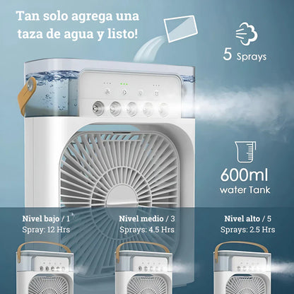 ¡Dile adiós al bochorno en segundos! 🌬️ Últimas unidades del AirFlex® te refresca al instante, donde estés + Cargador ✅
