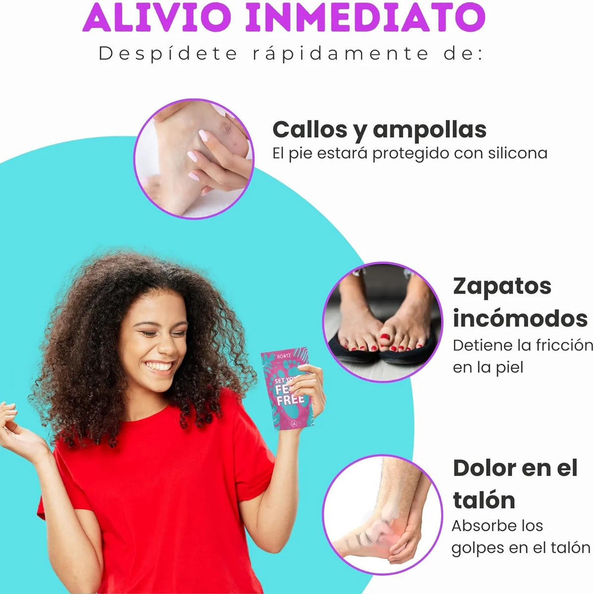 Taloneras Ortopédicas Invisibles transpirables - HeelPads™ I Pocas Unidades Disponibles.