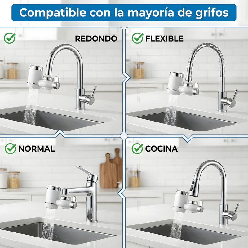 Filtro de Agua 7 etapas de limpieza con ceramica.
