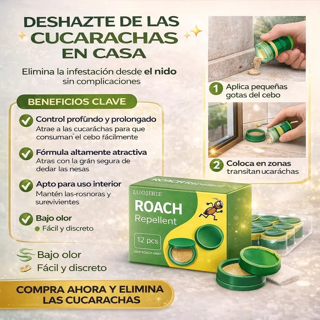 Tranquilidad, limpieza y control… sin sprays y sin malos olores.