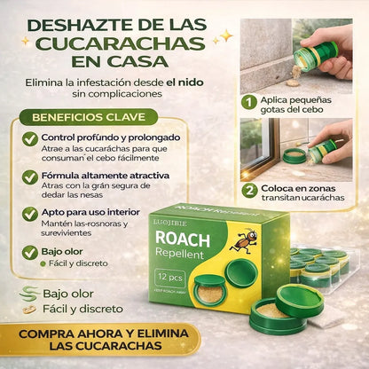 Tranquilidad, limpieza y control… sin sprays y sin malos olores.