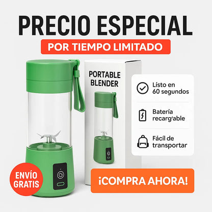 ¿Sin tiempo ni cocina? En segundos tu bebida lista con QuiclyBat™ — llévala donde quieras.