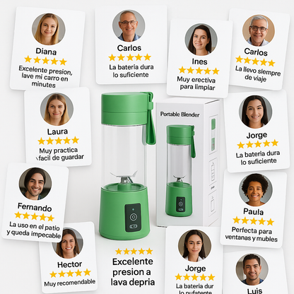 ¿Sin tiempo ni cocina? En segundos tu bebida lista con QuiclyBat™ — llévala donde quieras.