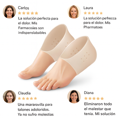 Taloneras Ortopédicas Invisibles transpirables - HeelPads™ I Pocas Unidades Disponibles.