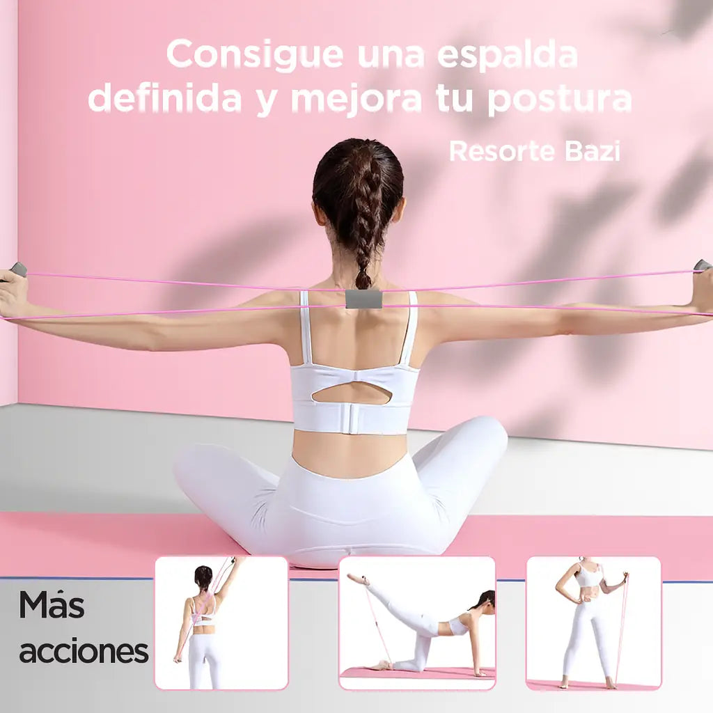 💪 Dile adiós al dolor de espalda y la flacidez: con el Set de BodyBand™ Entrena todo tu Cuerpo sin salir de Casa.