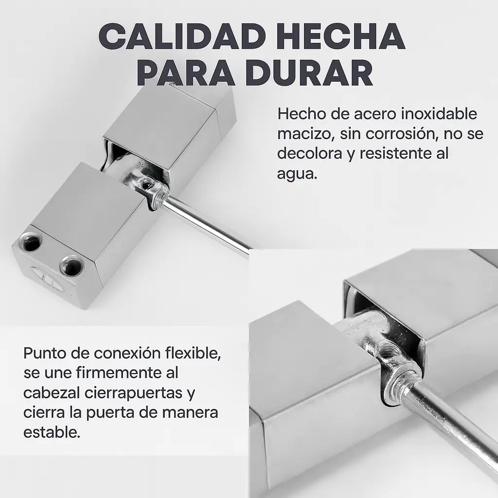 La solución para esa puerta🚪Instala SmartClose™ Cierrapuertas Automático y olvídate del ruido, corrientes de aire 50% Hoy
