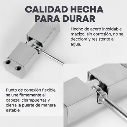 La solución para esa puerta🚪Instala SmartClose™ Cierrapuertas Automático y olvídate del ruido, corrientes de aire 50% Hoy