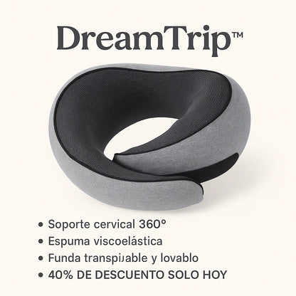 Despídete del dolor de cuello y cuida tu columna con DreamTrip™ Almohada Ergonómica de viaje 🔥 ¡Solo hoy con 40 % OFF + Envío Gratis!