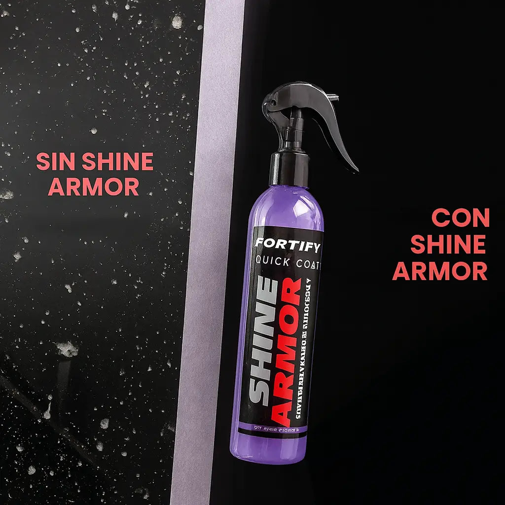 Auto Siempre Brillante, Sin Lavarlo: Revestimiento Cerámico 3 en 1 🚘🛡️Shine Armor™. Oferta 50% Hoy!