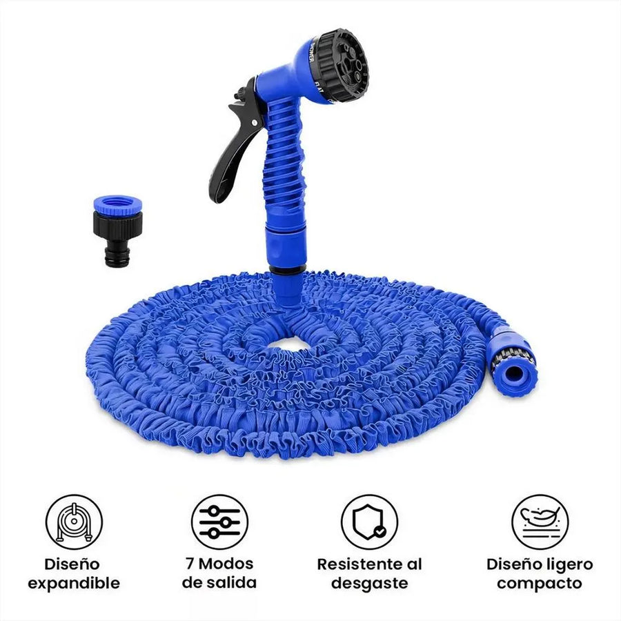 Manguera expandible x3, Multifuncional.