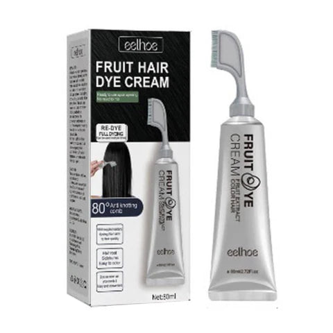 FruitDye™ Tinte Natural para el cabello con peine aplicador.