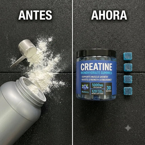 Creatina en Gomas | 120 u. 30 Dias