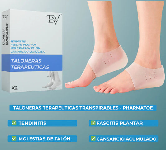 Taloneras Ortopédicas Invisibles transpirables - HeelPads™ I Pocas Unidades Disponibles.