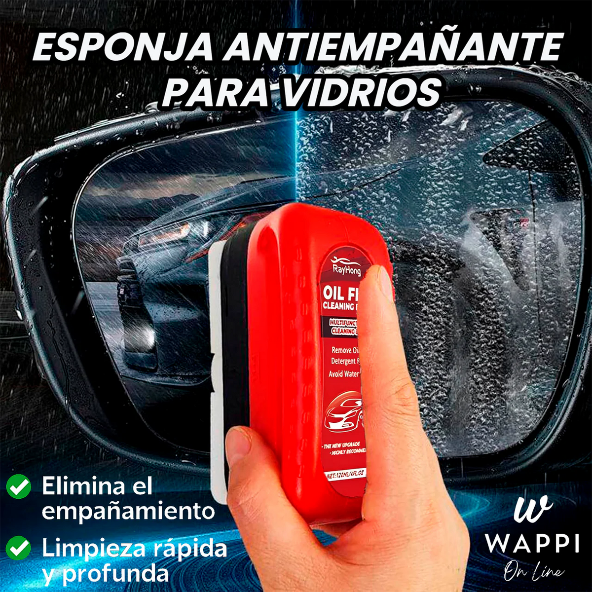 Dile adiós a los vidrios sucios y empañados, conduce con total visibiliad.