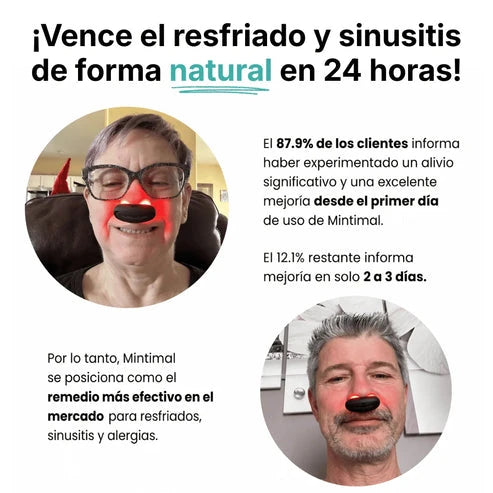 NasalClean Dispositivo infrarojo de terapia nasal