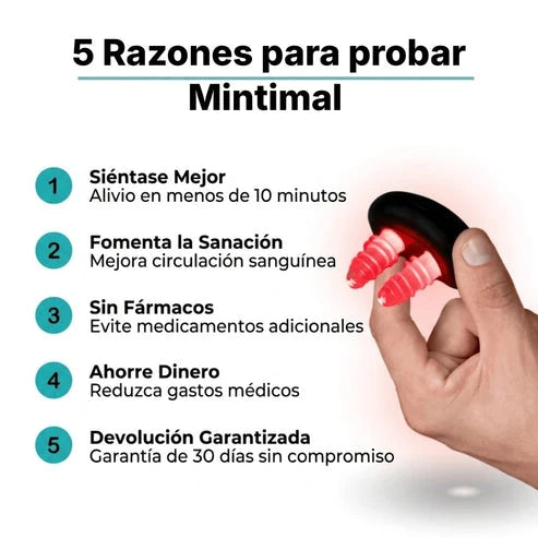 NasalClean Dispositivo infrarojo de terapia nasal