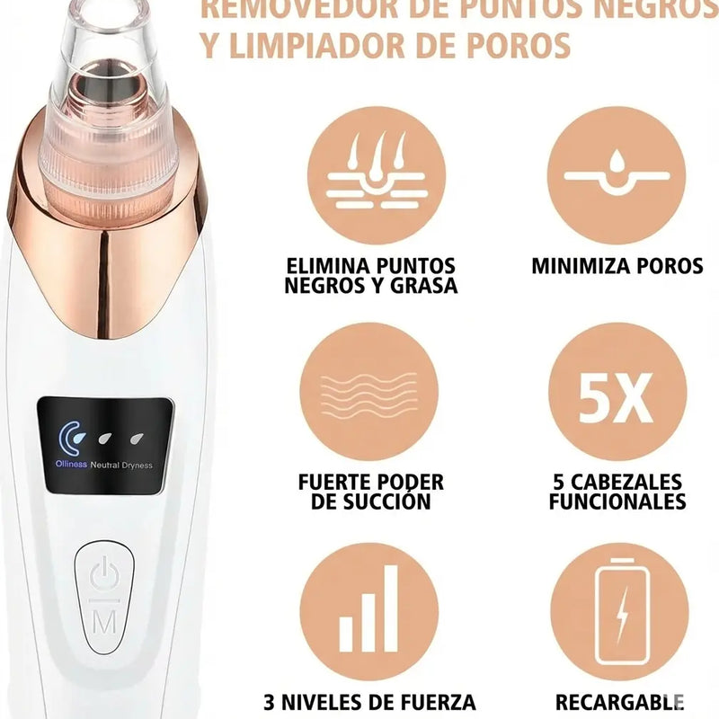 Poros más limpios y piel más fresca con PureSkin™ Pro
