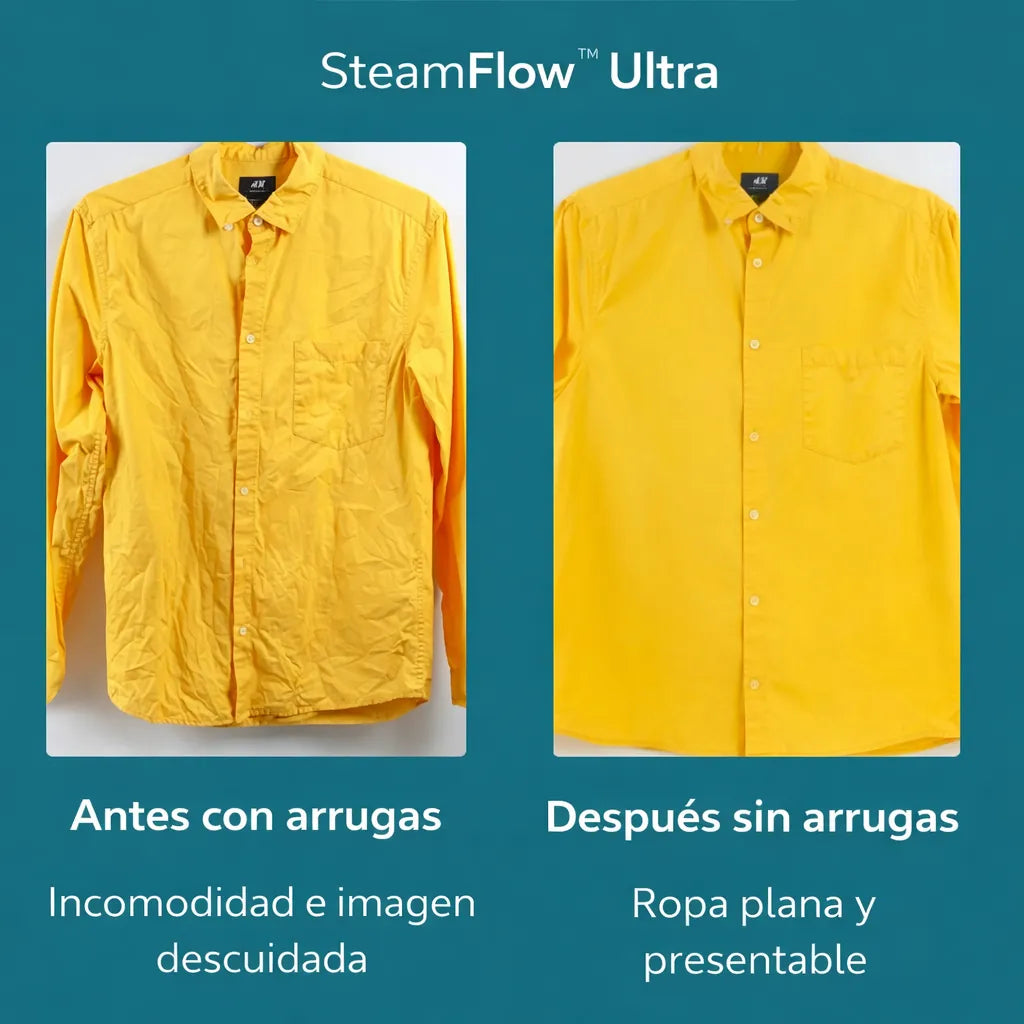 Arrugas menos visibles para una apariencia más ordenada.