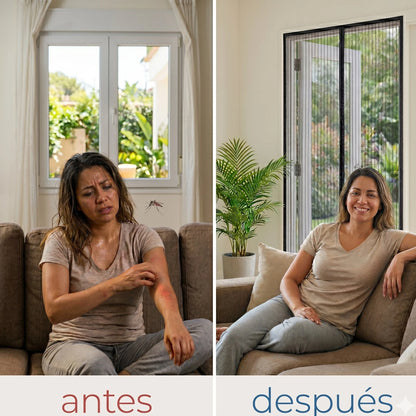 No más calor, mosquitos, ni picaduras desde hoy.