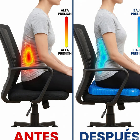 No aguantes más el dolor al sentarte. Sentiras el cambio desde el primer uso – Vive con comodidad.