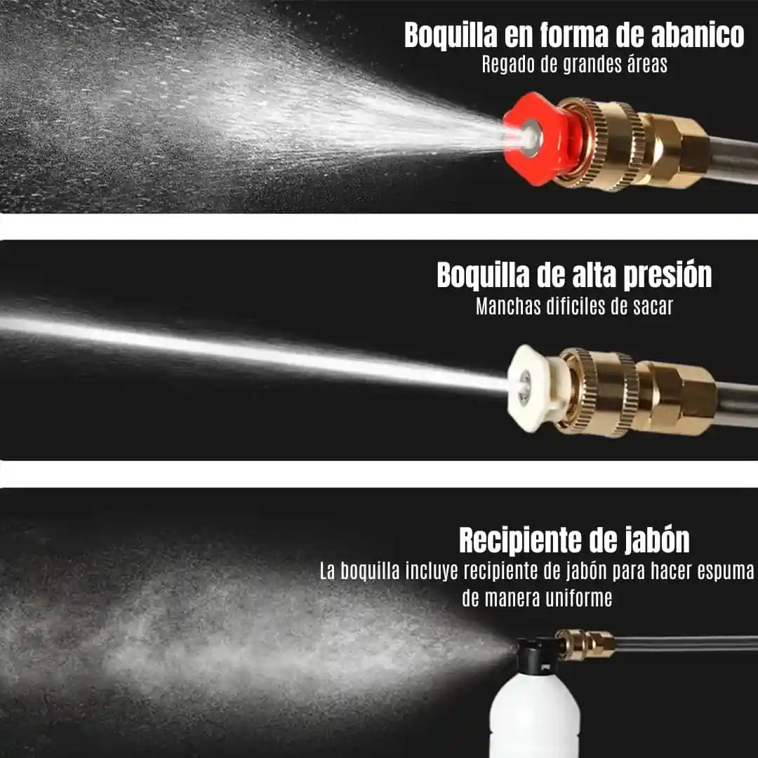 Hydrojet™ 48V | Hidrolavadora Inalámbrica Portátil de Alta Presión 💦 Limpieza rápida y poderosa en cualquier lugar