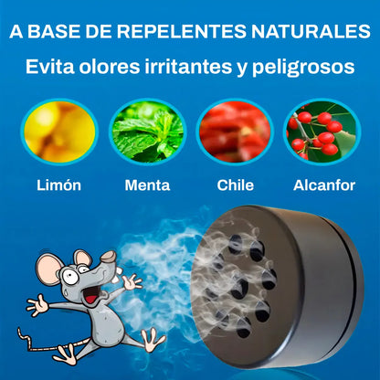 Sin ratones, sin daños, sin infecciones.