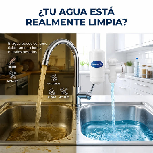 Filtro de Agua 7 etapas de limpieza con ceramica.