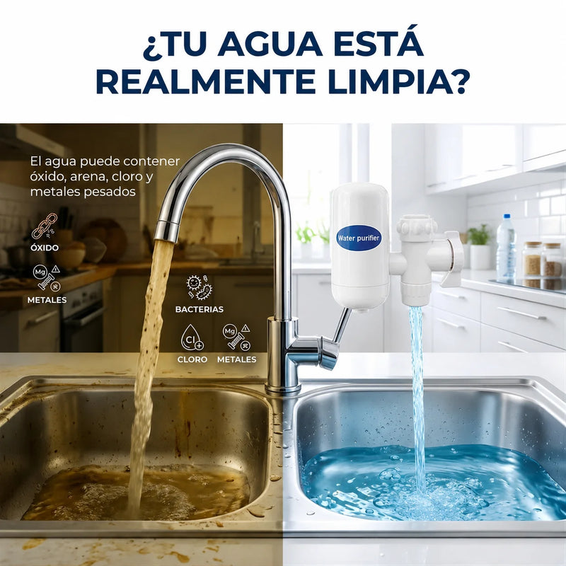 Filtro de Agua 7 etapas de limpieza con ceramica.