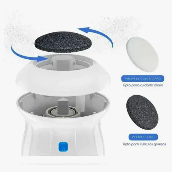 PediClean™ Pies sin Callos en Solo Segundos con 2 Velocidades | Recargable  Pocas Unidades ✅