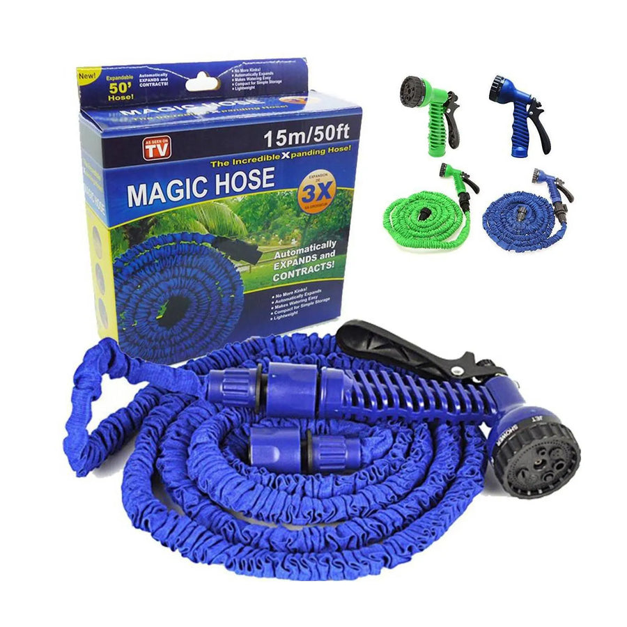 Manguera expandible x3, Multifuncional.