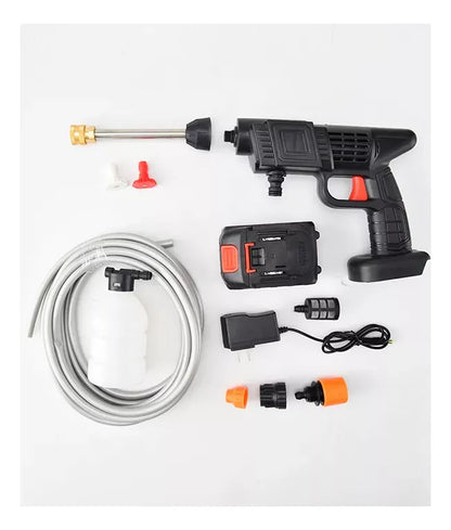 Hydrojet™ 48V | Hidrolavadora Inalámbrica Portátil de Alta Presión 💦 Limpieza rápida y poderosa en cualquier lugar