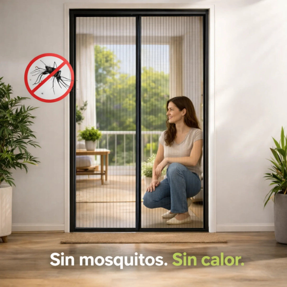 No más calor, mosquitos, ni picaduras desde hoy.