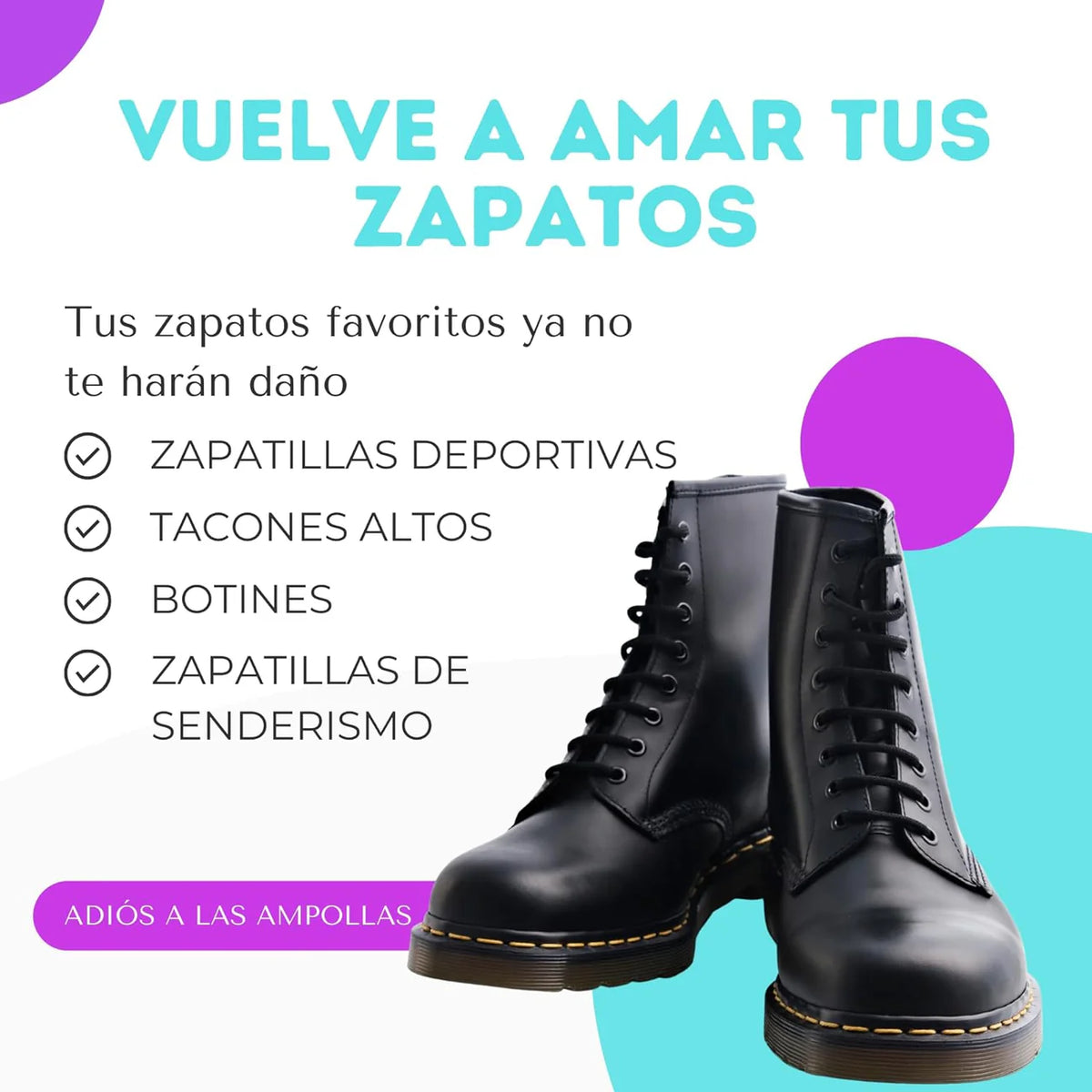 Taloneras Ortopédicas Invisibles transpirables - HeelPads™ I Pocas Unidades Disponibles.