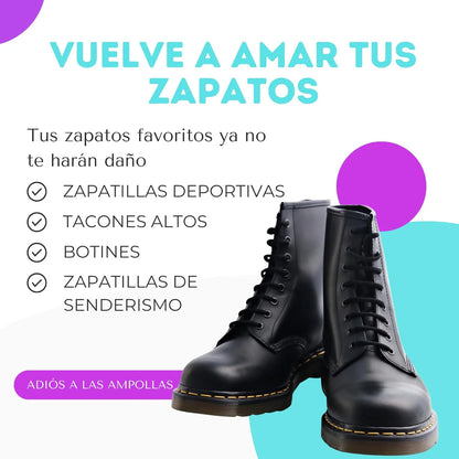Taloneras Ortopédicas Invisibles transpirables - HeelPads™ I Pocas Unidades Disponibles.