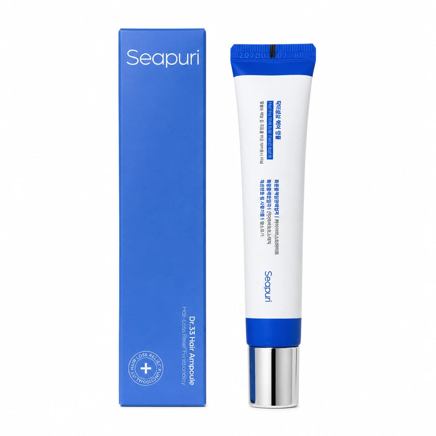 Seapuri Dr.33 Hair Ampoule — cuidado capilar avanzado en un solo paso.