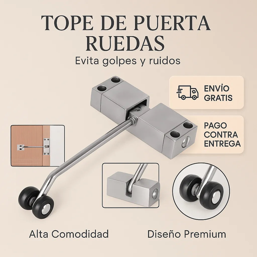 La solución para esa puerta🚪Instala SmartClose™ Cierrapuertas Automático y olvídate del ruido, corrientes de aire 50% Hoy