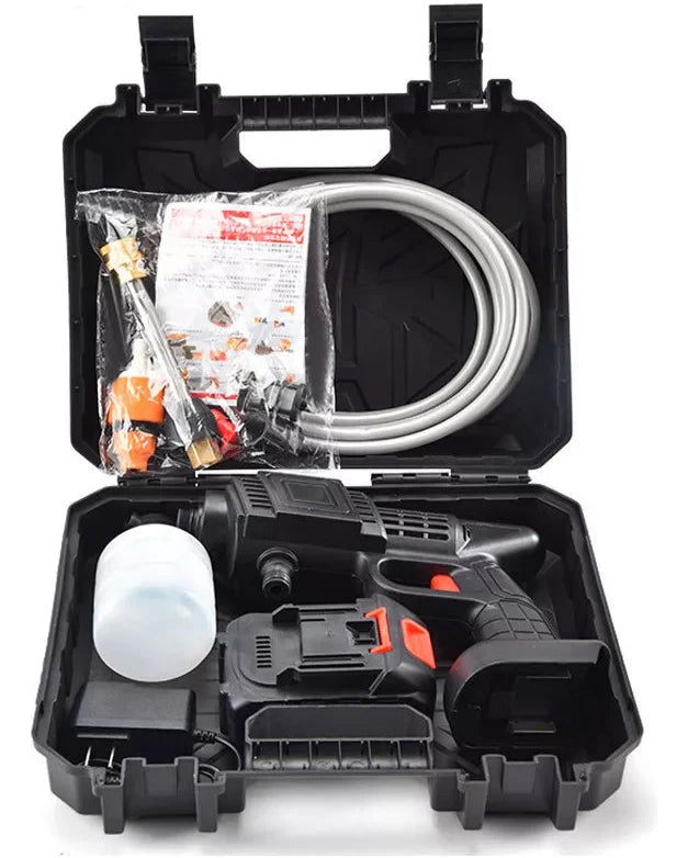 Hydrojet™ 48V | Hidrolavadora Inalámbrica Portátil de Alta Presión 💦 Limpieza rápida y poderosa en cualquier lugar