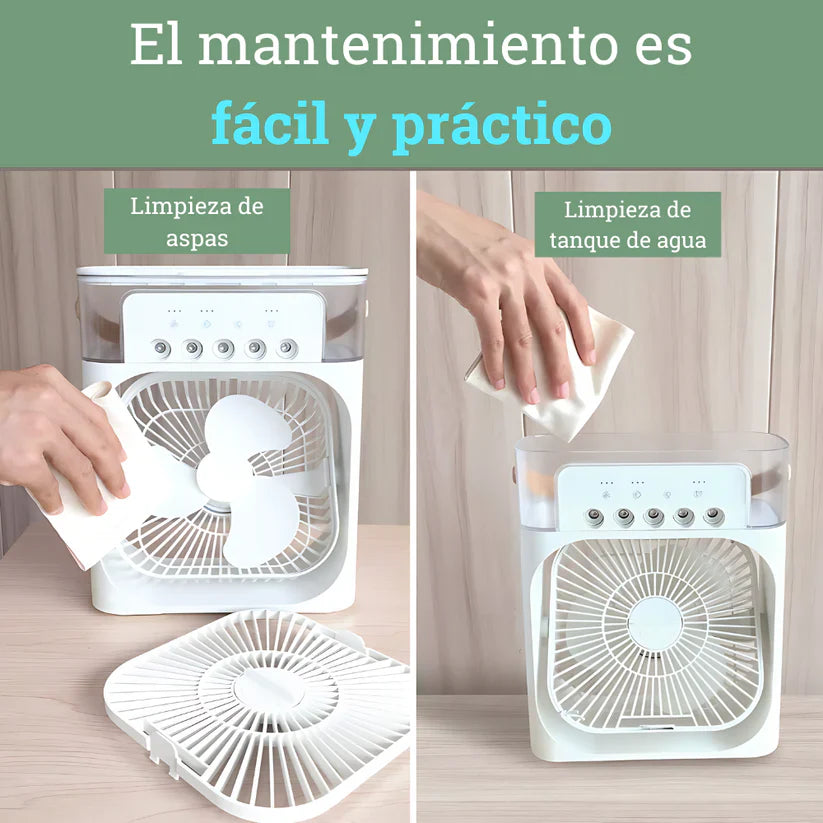 ¡Dile adiós al bochorno en segundos! 🌬️ Últimas unidades del AirFlex® te refresca al instante, donde estés + Cargador ✅