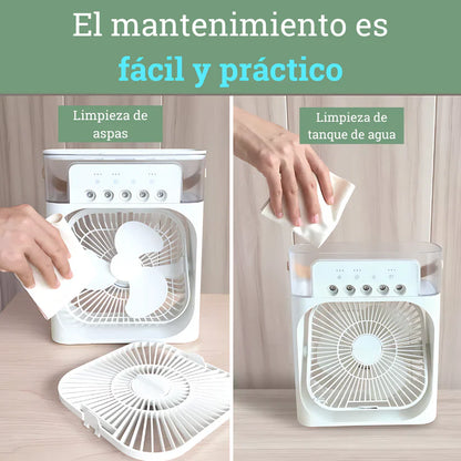 ¡Dile adiós al bochorno en segundos! 🌬️ Últimas unidades del AirFlex® te refresca al instante, donde estés + Cargador ✅